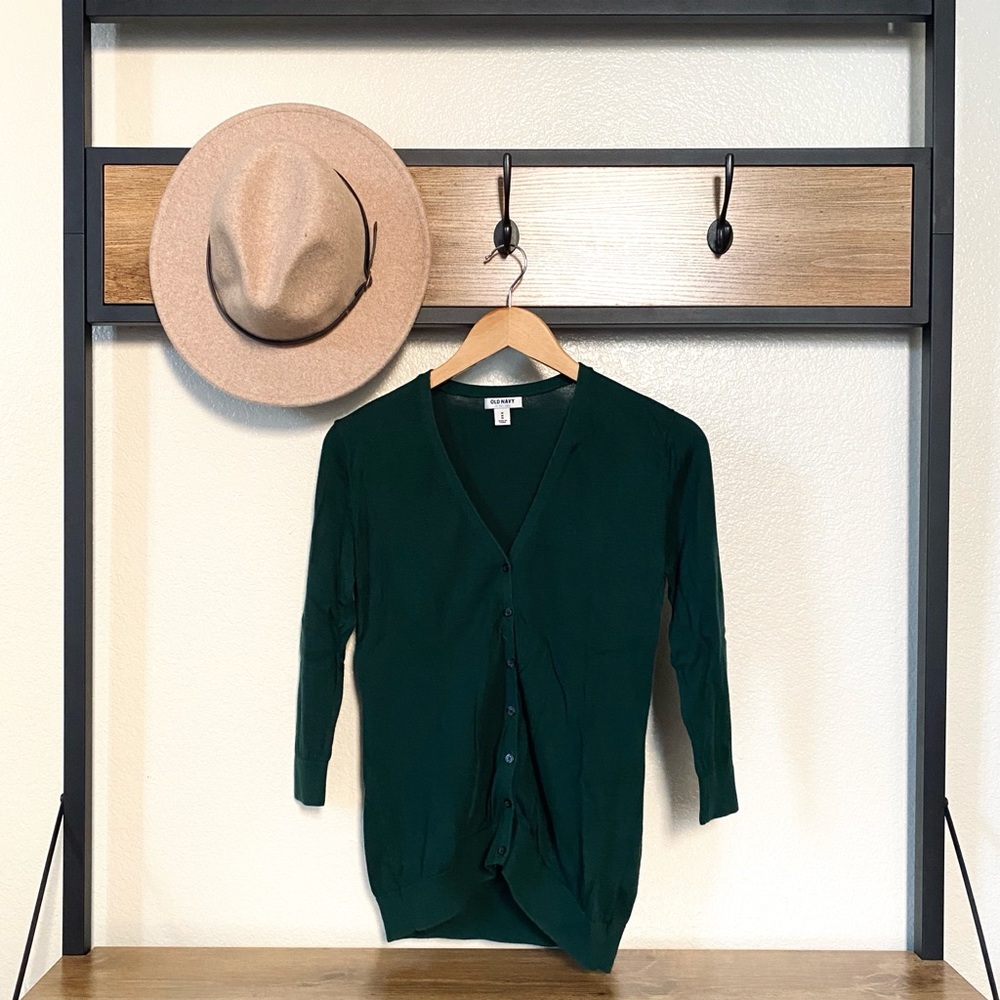 Forest Green Cardigan